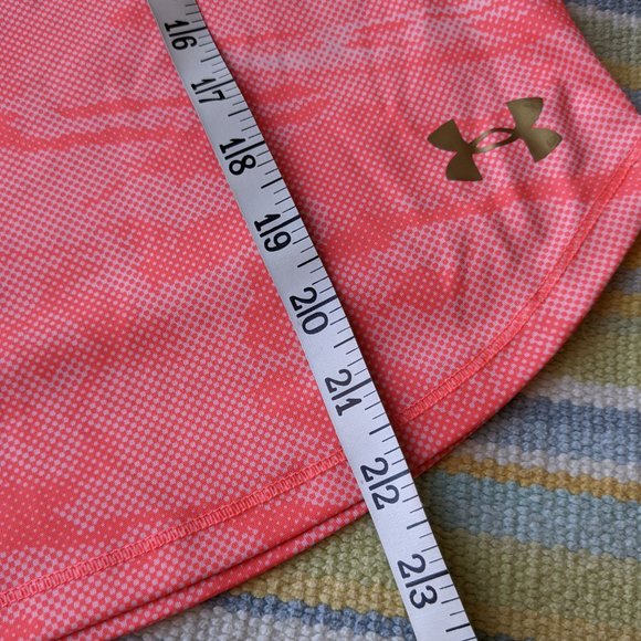 ⭐ Girls Under Armour coral Loose long sleeve top YMD - Picture 5 of 9